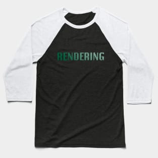 Rendering Baseball T-Shirt